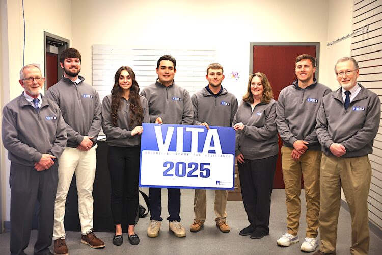 Mount Aloysius students assist local taxpayers